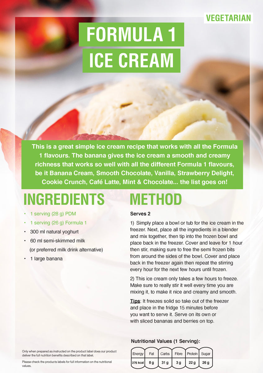 Herbalife F1 Ice Cream HerbaNutrition