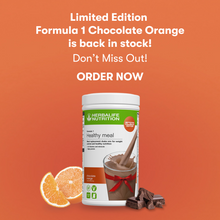 Load image into Gallery viewer, Herbalife Formula 1 Healthy Meal - Chocolate Orange 550 g