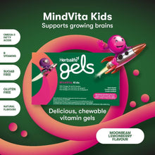 Load image into Gallery viewer, Herbalife Gels - MindVita Kids Moonbeam Lemonberry 30 chewable gels