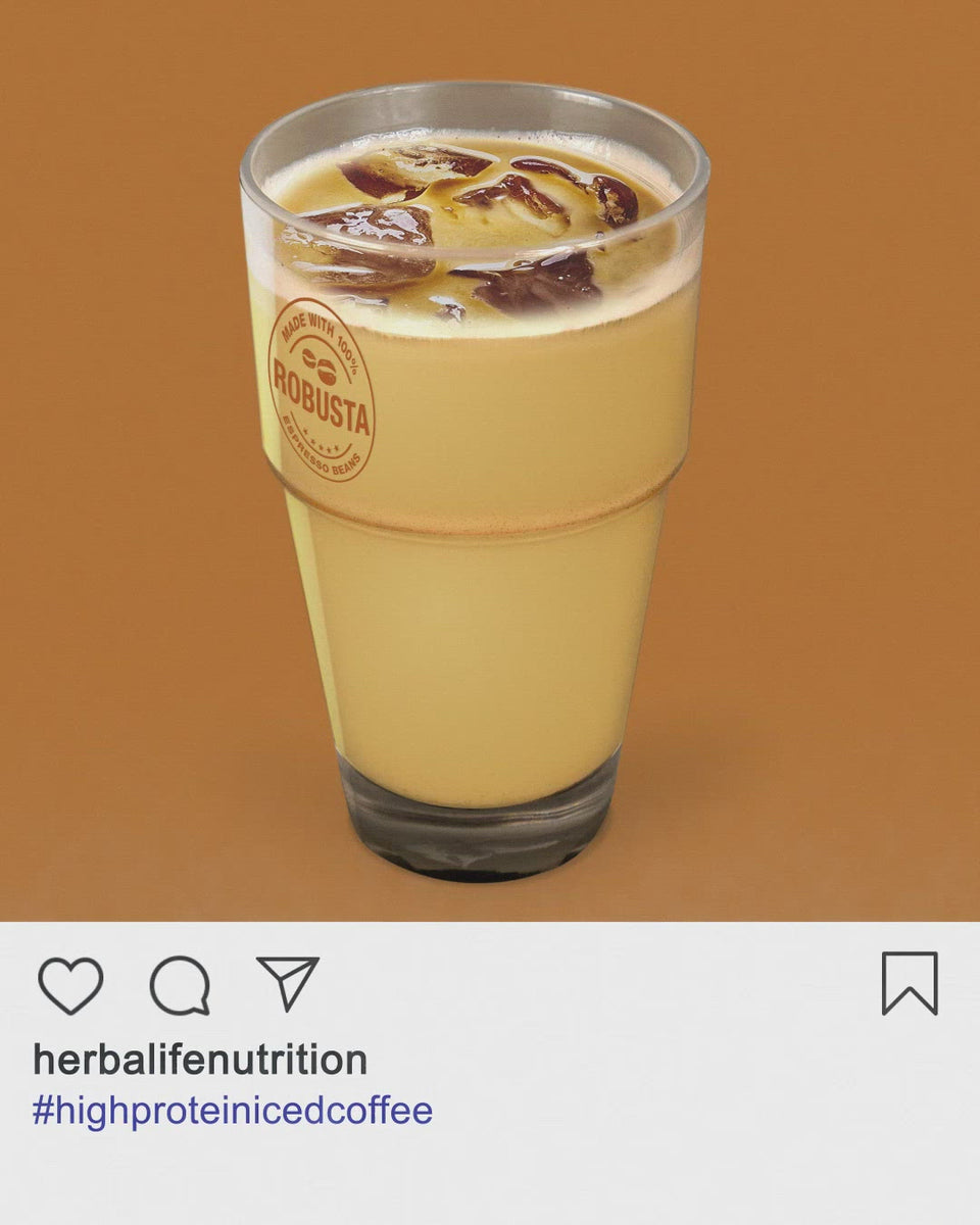 Herbalife High Protein Iced Coffee Latte Macchiato 308g Herba Nutrition