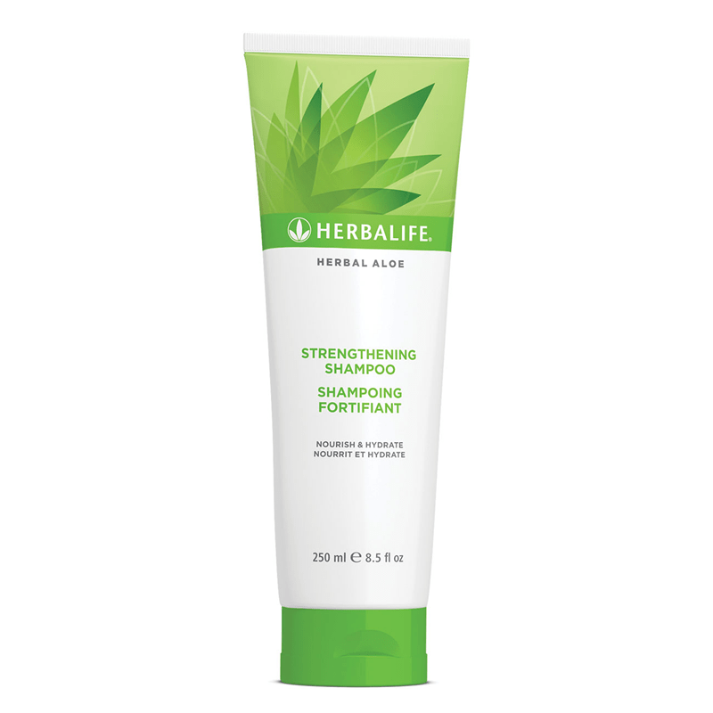 Herbal Aloe Strengthening Shampoo 250 mL - Herba-Nutrition