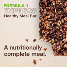 Load image into Gallery viewer, Formula 1 Express Healthy Meal Bars Dark Chocolate 7 bars per box
