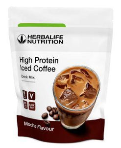 High Protein Iced Coffee Mocha 322 g - Herba-Nutrition