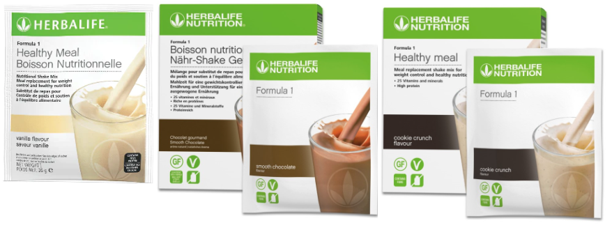 Herbalife Formula 1 Nutritional Shake Mix Sachets All flavours